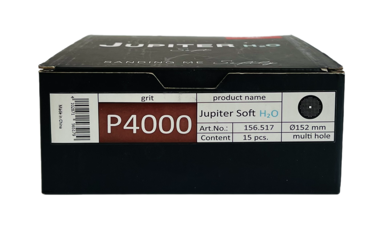 Круг абразивный PROFLEX JUPITER SOFT H2O D152мм Р4000, на вспененной основе (уп.=3/15шт.) — изображение 3