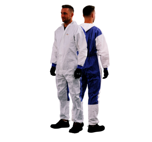 Комбинезон DISPOSABLE PROTECTIVE COVERALL одноразовый, размер M