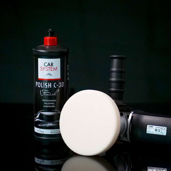 Полировальник мягкий конусный FINISH FOAM WHITE AH D145мм, белый (уп.=2шт.) — изображение 2