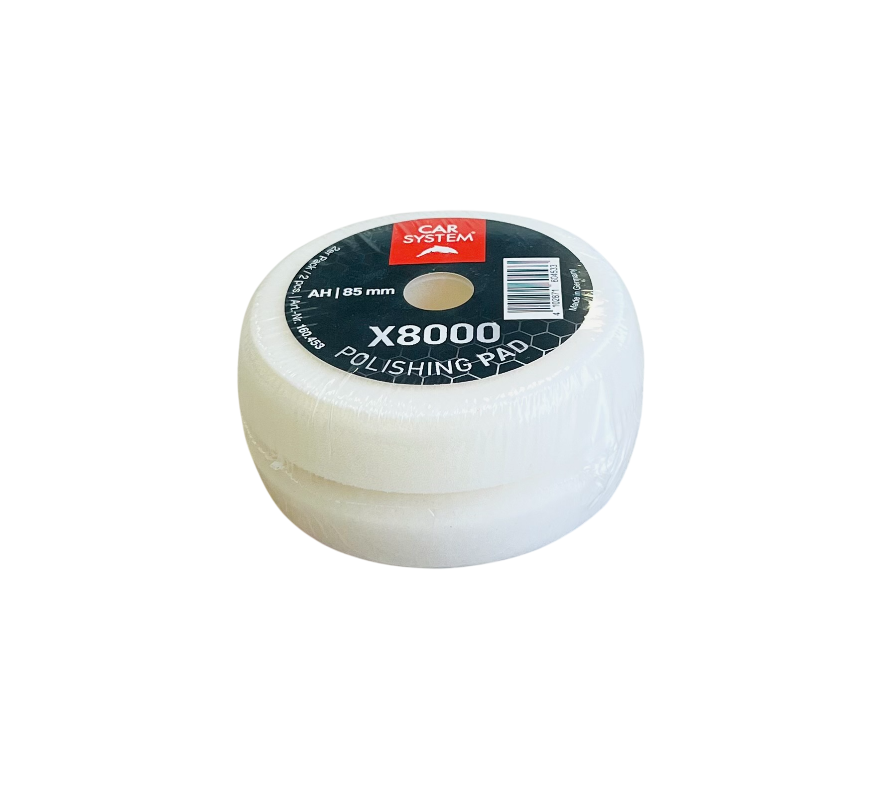 Полировальник мягкий POLOSHING PAD X8000 D85мм, белый (уп.=2 шт.) — изображение 5